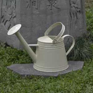 빈티지 물조리개 엔틱물뿌리개 유백색 화분 원예 물조루