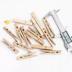 나무집게 (나무색 7.2cm) 이백개x1봉