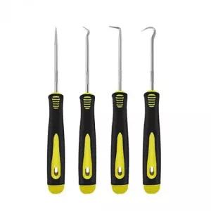 후크 갈고리 송곳 오링풀러 4종 수납 도구 다용도 블랙