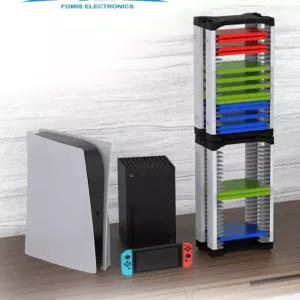 플스 수납 보관함시디 게임팩 홀더 스탠드 타이틀