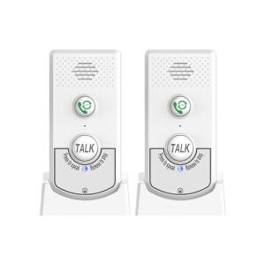 2팩 인터콤 무선 홈 음성 양방향 발신자 초장거리 인터폰 노인