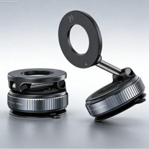 포드용 자석 흡착 차량용 휴대폰 핸드폰 거치대 - 내비게이션 지원 진공 접이식 마운트 인테리어 액세서리