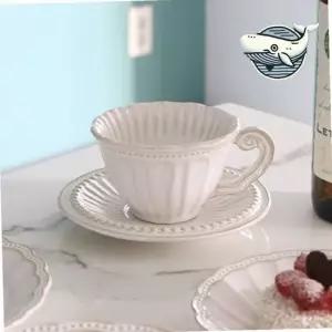 우아한 도자기 찻잔 커플 커피잔 특별한 신혼