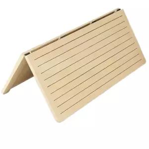 하드 딱딱한 매트리스 매트 긴변 두꺼운 순수 나무 원목 2접이 목재강화