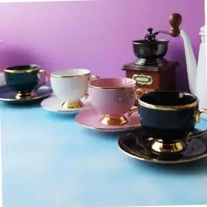 골드라인 모던 도자기 커피잔 2P 세트 집들이 선물