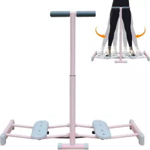 접이식 스키 머신 ？ 가정용 4단계 조절식 미끄럼 방지 페달 팔걸이가 있는 시뮬레이션 트레이너 골반 바닥