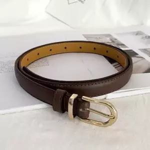 정장 허리끈 검정벨트 여성가죽벨트 여성 패션벨 WFLR594