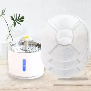 펫정수기 꽃 리필필터 4set 식기 고양이정수기