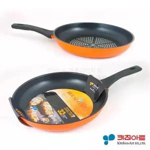 키친아트 774RIR95 하우스쿡 칼라 후라이팬 32cm 대형 프라이팬