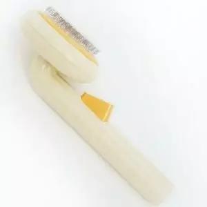 원터치 강아지 털 브러쉬 슬리커 고양이 털 브러쉬 반려동물 털갈이