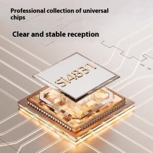 FiiO RR11 휴대호환  MP3 플레이어 하이파이 라디오 스테레오 FM 수신기 아날로그 PVR 튜닝 베이스+3D 사운