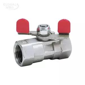 플로발 스텐 304 볼밸브 V03W-304 20A 나비 40K200도