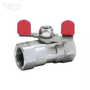 플로발 스텐 304 볼밸브 V03W-304 20A 나비 40K200도