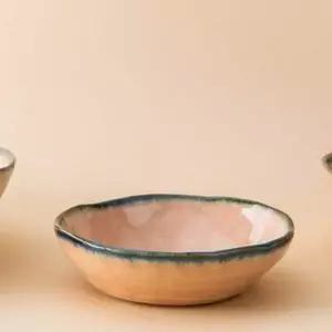 이천도자기 504JXB61 팔레트 원형 종지 1p 도자기 소스기