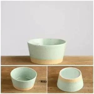 이천도자기 870NVW17 발수청자 도자기 일자 공기 11cm 밥그릇