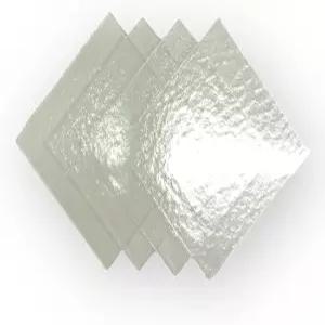 비나리 유리 스튜디오 4인치 크리스탈 클리어 시스템 96 퓨저블 사각형 - 4팩 COE