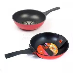 코팅 중식 웍 팬 튀김용 후라이 조리팬