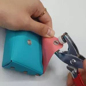 옷수선 똑딱이 스냅단추 펀칭기 단추 세트