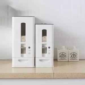 곡물 밀폐용기 잡곡 쌀 저장통 식품 보관통 쌀 보관 밀폐용기