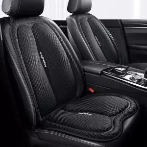 호환   카시트 커버 풀 세트 통기성 시트 쿠션 두꺼운 부드러운 미끄럼 방지 시트 커버 자동 아이스 실크