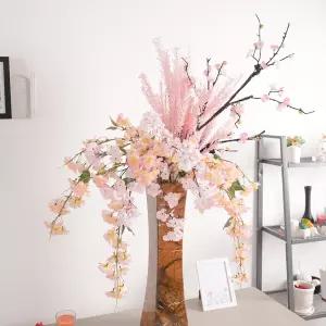 대형 벚꽃 조화 화병 매화품은 set 115cm (DIY) 인테리어 봄 로비 장식 소품 행
