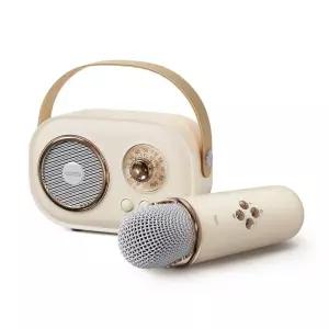 블루투스 무선 노래방 마이크 스피커 휴대용 캠핑용