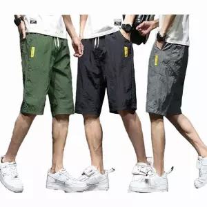 [라일리의류] Rly 반바지 허리밴딩 고무줄 남자 편한 여름 바지 세