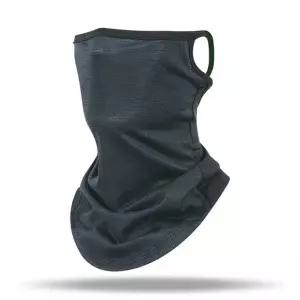 [하프클럽/]썸머 쿨넥워머 멀티스카프 네이비 귀걸이형 메쉬