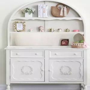 그릇장 엔틱 클래식 우드아뜰리에 하부장 원목 접시장 우드 레트로 빈티지