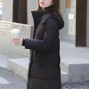데일리 방한 서 모던 발목까지 오는 겨울 롱패딩 캐주얼 학생롱패딩