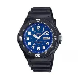 [카시오]카시오 MRW-200H-2B2 남성 스포츠 라운드 아날로그 손목 시계