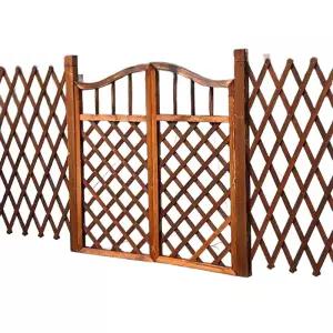 전원주택 울타리문 목재 나무 테라스 정원 대문 출입문