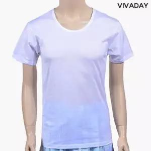 VIVADAY-AB103 100수 남성반팔런닝 W704A1E