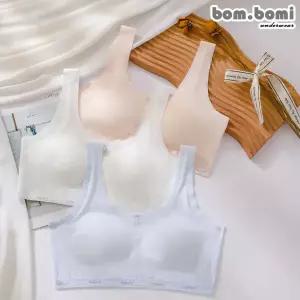 주니어 심리스 브라 스포츠 하이틴 첫브라 1P