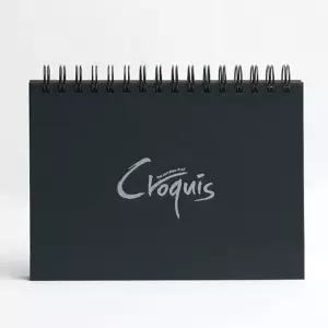 삼원 CK04 양장 크로키 스프링 블랙 B5 105g화방드로잉북 그림연습 화바용 화북 드로잉