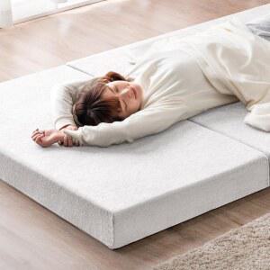 タンスのゲン TANSU NO GEN Japanese Futon Mattress, Twin XL, Made in USA, Foam Produced by Japan, Tri-Fold,