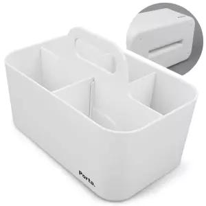 메이크업소품정리함 리템 포르타 옵티모 화이트 수납 데스크칸막이함 상품진열함 보관함 수납함 다용도 화