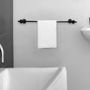 욕조옆수건걸이 욕실 고리 인테리어 거치대 데코타올 행거 화장실 부착식 스텐 타월 수납