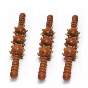 우드 배 마사지기 1개 바디 안마 맛사 안마기