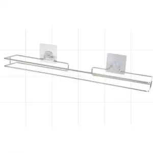 깔끔한수건걸이 접착형 타올행거 화장실 스테인레스씽크도어 싱크 대행주 싱크대 주방 대다용도