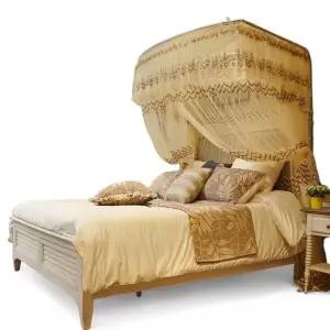 리크플 북유럽풍 사계절 침대 캐노피 커튼모기장 캐노피모기장 케노피모기장 공주모기장