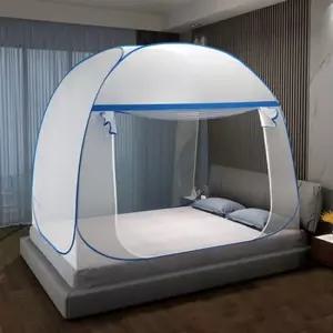 원터치 모기장 접이식 텐트형 방충망 패밀리 거실 방충망 모기장텐트 침대모기장
