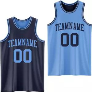 커스텀 리버서블 농구 연습 유니폼 남성 청소년 나만의 스포츠 셔츠 팀 인쇄 이름 로고 디자인하기