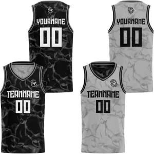 로미딘 커스텀 리버시블 농구 저지 유니폼 남성용 셔츠 개인 맞춤 인쇄 이름 번호