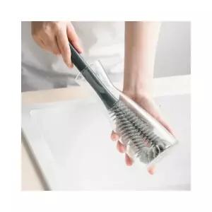 루미나D 텀블러 손잡이 긴 2in1 브러쉬 유리컵 병 세척솔