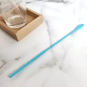 ( )실리콘 빨대 세척 텀블러 브러쉬 텀블러솔 스카이블루