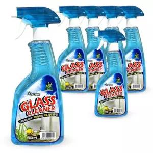 산도깨비 다용도 유리 세정제 창문 자동차 레몬향 600ml 6개