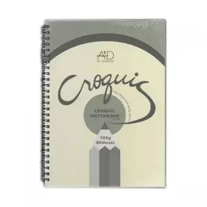 고급 미술크로키북 B4 좌철 스케치북 아트 디자인