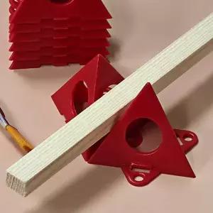 페인트 작업용 피라미드 사포 샌딩 패드 표면 다듬기