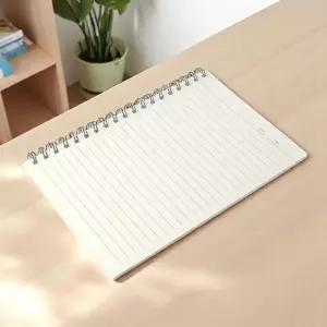 투명커버 B5 심플 유선 노트 2p세트 스프링 줄노트 (KYR-WFI7SQO)